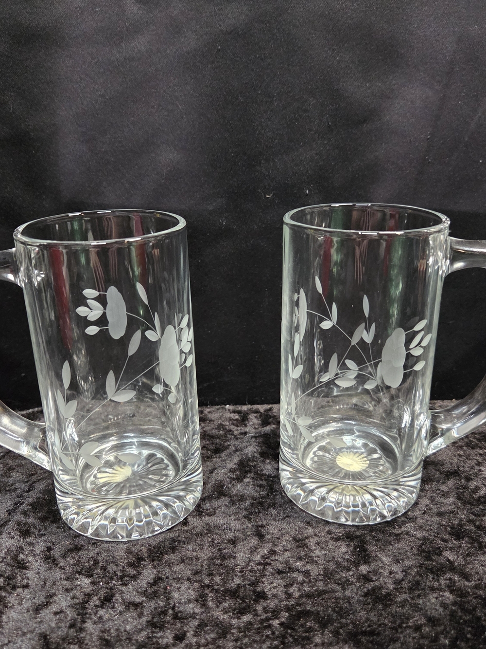 NEW 2 PC PRINCESS HOUSE HERITAGE #412 BEER MUGS 5-1/2" HIGH 12 OZ (No Box)